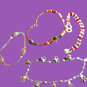 FOUR Beaded Bracelet Assortment